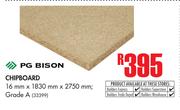 PG Bison Chipboard-16 mm x 1830 mm x 2750 mm