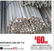 Reinforced Steel REF Y10 6m-Ea
