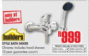 Builders Style Bath Mixer