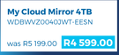 WD My Cloud Mirror 4TB WDBWVZ0040JWT-EESN