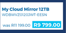 WD My Cloud Mirror 12TB WDBWVZ0120JWT-EESN