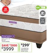 Sleepmaster Perth 152cm (Queen)Euro Top Bed Set