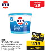 HTH 8Kg Granular+ Chlorine