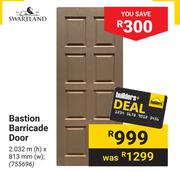 Swartland Bastion Barricade Door