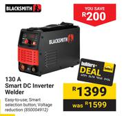 Black Smith 130A Smart DC Inverter Welder