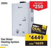 Zero Gas Water Heating System
