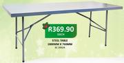 Steel Table 1800x760mm-Each
