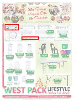 West Pack Lifestyle : Big Savings (1 Dec - 31 Dec 2015), page 1