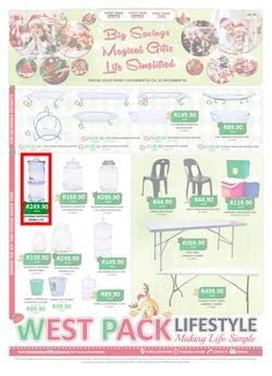West Pack Lifestyle : Big Savings (1 Dec - 31 Dec 2015), page 1
