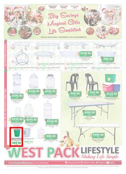 West Pack Lifestyle : Big Savings (1 Dec - 31 Dec 2015), page 1