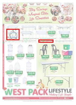 West Pack Lifestyle : Big Savings (1 Dec - 31 Dec 2015), page 1