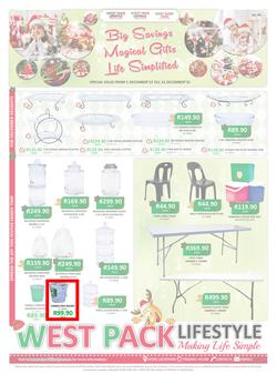 West Pack Lifestyle : Big Savings (1 Dec - 31 Dec 2015), page 1