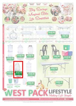 West Pack Lifestyle : Big Savings (1 Dec - 31 Dec 2015), page 1