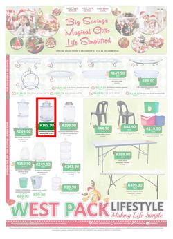 West Pack Lifestyle : Big Savings (1 Dec - 31 Dec 2015), page 1