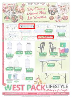 West Pack Lifestyle : Big Savings (1 Dec - 31 Dec 2015), page 1