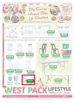 West Pack Lifestyle : Big Savings (1 Dec - 31 Dec 2015), page 1