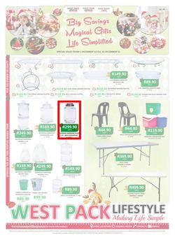 West Pack Lifestyle : Big Savings (1 Dec - 31 Dec 2015), page 1