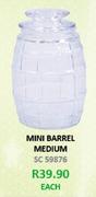 Mini Barrel Medium-Each