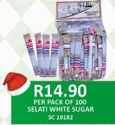 Selati White Sugar-Per 100 Pack