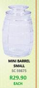 Mini Barrel Small-Each
