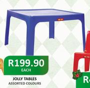 Jolly Tables Assorted Colours Each