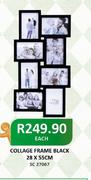 Collage Frame Black 28x55cm SC27067 