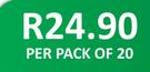 Refuse Bag XHD Blk 35Mic 750x950mm-Per Pack Of 20