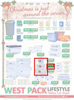 West Pack Lifestyle : Christmas Is Just Around The Corner (24 Nov - 31 Dec 2015), page 1