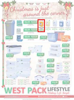 West Pack Lifestyle : Christmas Is Just Around The Corner (24 Nov - 31 Dec 2015), page 1