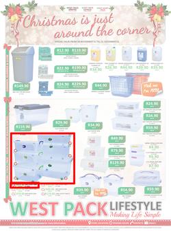 West Pack Lifestyle : Christmas Is Just Around The Corner (24 Nov - 31 Dec 2015), page 1