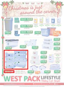 West Pack Lifestyle : Christmas Is Just Around The Corner (24 Nov - 31 Dec 2015), page 1