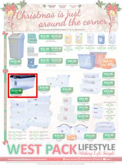 West Pack Lifestyle : Christmas Is Just Around The Corner (24 Nov - 31 Dec 2015), page 1