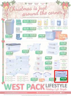 West Pack Lifestyle : Christmas Is Just Around The Corner (24 Nov - 31 Dec 2015), page 1