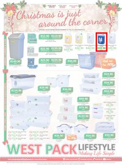 West Pack Lifestyle : Christmas Is Just Around The Corner (24 Nov - 31 Dec 2015), page 1