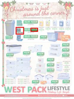 West Pack Lifestyle : Christmas Is Just Around The Corner (24 Nov - 31 Dec 2015), page 1