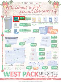 West Pack Lifestyle : Christmas Is Just Around The Corner (24 Nov - 31 Dec 2015), page 1