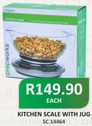 Kitchen Scale With Jug-Each