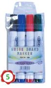 Collosso White Board Marker 4 Piece