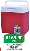 Cool Cat 26Lt Cooler Box-Each