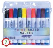 Collosso White Board Marker 10 Piece
