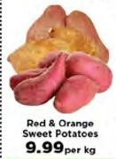 Red & Orange Sweet Potatoes-Per Kg