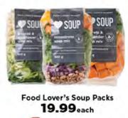 Food Lover's Soup Packs-Each