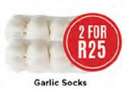 Garlic Socks-For 2