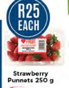 Strawberry Punnets-250g Each