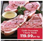 Chilli Chocolate T-Bone Steak-Per Kg
