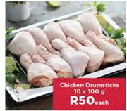 Chicken Drumsticks-10X100g Each