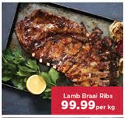Lamb Braai Ribs-Per Kg