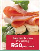 Sandwich Ham-2X400g Per Pack
