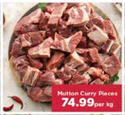 Mutton Curry Pieces-Per Kg