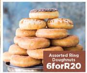 Assorted Ring Doughnuts-For 6